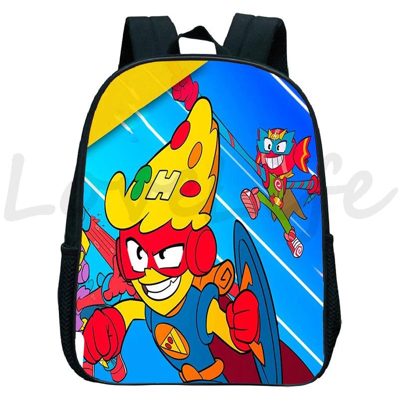 Superzings Series 8 Kindergarten Bag Kazoom Kids Backpack Boys Girls School Bags