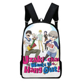 Uzaki-chan Wants to Hang Out! Double Zipper Bag