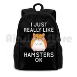 Hamster Lover Outdoor Sports Backpack