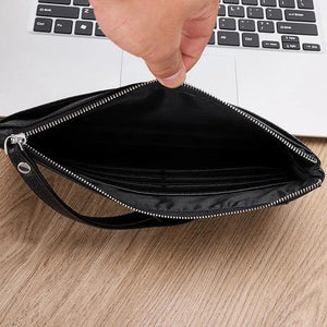 Men's Clutch Bag Pouch Zipper Business Handbag