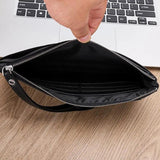 Men's Clutch Bag Pouch Zipper Business Handbag