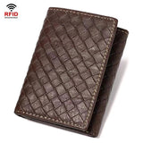 Ultra-thin Leather Wallet Unisex Purse
