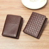 Ultra-thin Leather Wallet Unisex Purse