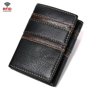 Ultra-thin Leather Wallet Unisex Purse
