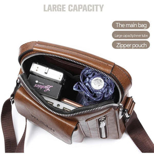 Men's Anti-theft Waterproof Crossbody Bag for Short Trips
