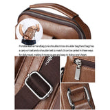 Men's Anti-theft Waterproof Crossbody Bag for Short Trips