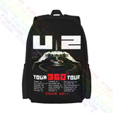 U2 360 Degree Tour 2011 Backpack Large Capacity Sports Bag