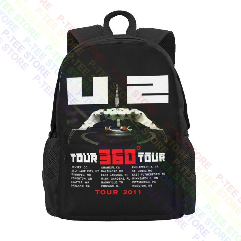 U2 360 Degree Tour 2011 Backpack Large Capacity Sports Bag