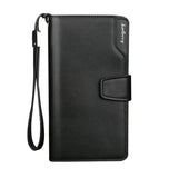 Multifunctional Men's Wallet with Zipper and Hasp Purses