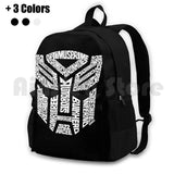 Autobots Outdoor Hiking Backpack Riding Climbing Sports Bag