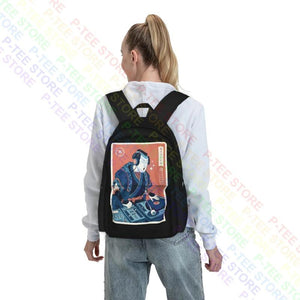 Samurai Dj Zm1 Large Capacity Backpack Bookbag