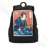 Samurai Dj Zm1 Large Capacity Backpack Bookbag