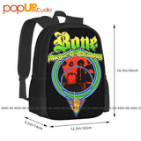 BTNH Vintage Art Print 3D Backpack Large Capacity