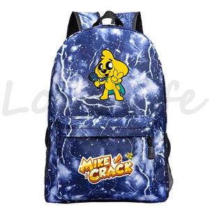 Anime School Backpack Boys Girls Cartoon Bookbag Kids Daypack