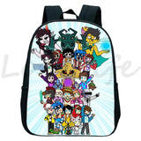 Funny Cartoon Mikecrack Backpack Baby Girls Boys School Bag