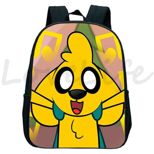 Funny Cartoon Mikecrack Backpack Baby Girls Boys School Bag