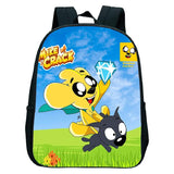 Funny Cartoon Mikecrack Backpack Baby Girls Boys School Bag
