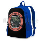 Funny Punctuation Saves Lives Backpack