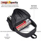 Funny Cat Lover Backpack Large Capacity Shoe Bag Gym Bag