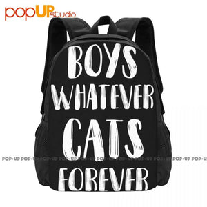 Funny Cat Lover Backpack Large Capacity Shoe Bag Gym Bag