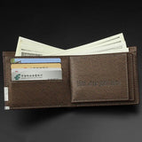 Men's Cross Wallet with Personalized Design
