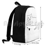 Judgemental Cat Outdoor Hiking Backpack