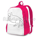 Judgemental Cat Outdoor Hiking Backpack