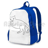 Judgemental Cat Outdoor Hiking Backpack