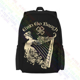 Irish Harp Eire St. Patricks Large Capacity Backpack