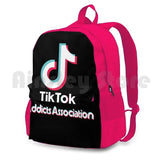 Addicts Association Outdoor Hiking Backpack Funny