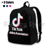 Addicts Association Outdoor Hiking Backpack Funny