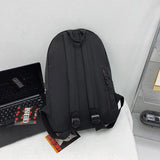 Nylon Waterproof Backpack Men Travel Backbag College Students Shoulder Bag