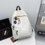 Nylon Waterproof Backpack Men Travel Backbag College Students Shoulder Bag