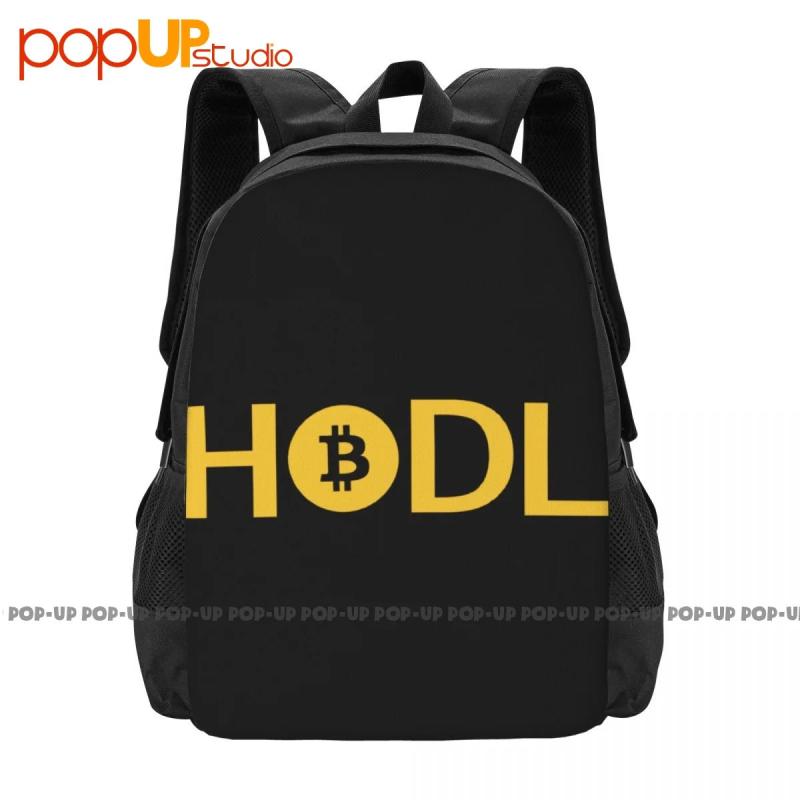Bitcoin Hodl Backpack Large Capacity Storage Bag For Travel