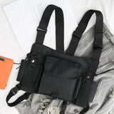 Adjustable Unisex Chest Pouch Bag Outdoor Vest