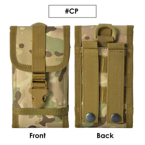 Camouflage Mobile Phone Bag Waterproof Belt Holder