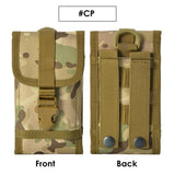 Camouflage Mobile Phone Bag Waterproof Belt Holder