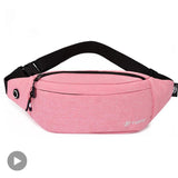 Men Women Waist Bag Fanny Pack Belt Bum Hip Belly For Shoulder Crossbody