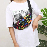 Waist Fanny Pack Bag Crossbody Handbag Kangaroo Banana