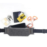Ultrathin Waist Bum Bag Belt Phone Pouch for Sports Fitness Running