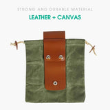 Collapsible Fruit Carry Pouch Canvas Tote Bag