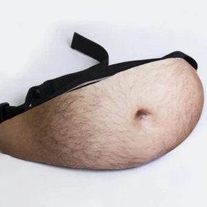 Funny Pop Dad Bod Money Belt Bag Men Travel Bags Fanny Pack