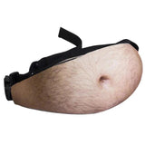 Funny Pop Dad Bod Money Belt Bag Men Travel Bags Fanny Pack