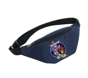 Waterproof Waist Bag Men Unisex Fanny Pack Ladies Belly Bags For Doraemon