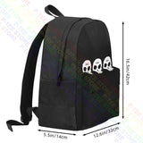 Zero Skateboards 3 Skull Large Capacity Backpack Print Shoe Bag