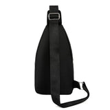 Men's Chest Bag Cross Border Fashionable Zip Male Shoulder Messenger Crossbody B