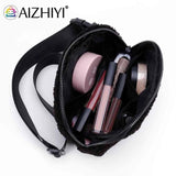Plush Fanny Pack Bum Bag Zipper Hip Shoulder Bags