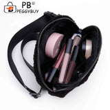 Plush Hip Shoulder Bags Small Crossbody Chest Bags Unisex