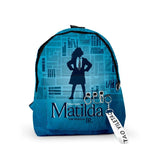 Matilda Musical Movie Backpack Casual Schoolbag Rucksack Unisex Bags