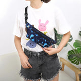 Waterproof Waist Bag Fanny Pack Outdoor Sports Crossbody Bag